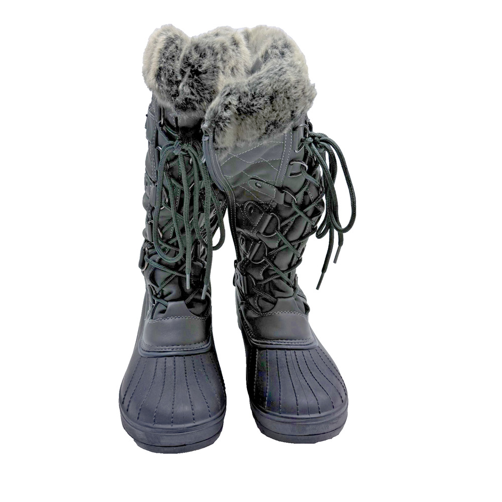 DREAM PAIRS DP Canada Women's Snow Boots Size 7 Warm Fur Lined Waterproof Boots